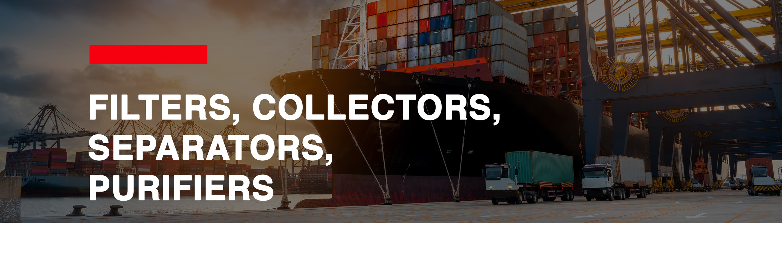 FILTERS, COLLECTORS, SEPARATORS, PURIFIERS