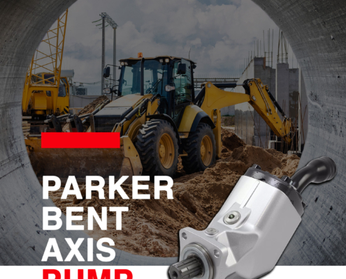 Bent axis hydraulic truck pump