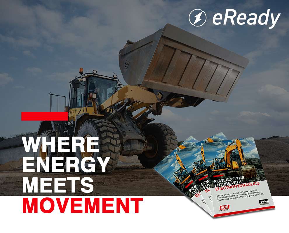 construction equipment with Parker eready flyer