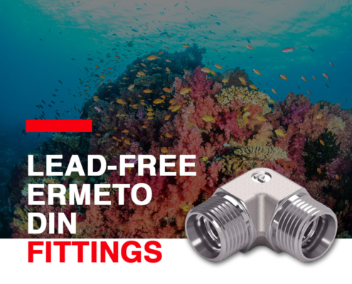 Lead-free ermeto din fittings